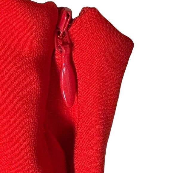 Michael Costello x REVOLVE Fabian Mini Dress in Red One Shoulder Minimalist L - Picture 11 of 14